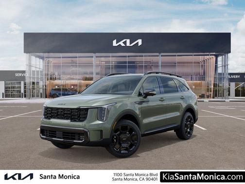 Jungle Green 2026 Kia Sorento X-Line SX