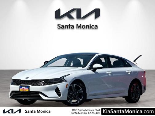 Glacial White Pearl 2021 Kia K5 EX