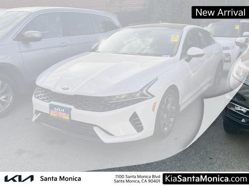 Glacial White Pearl 2021 Kia K5 EX