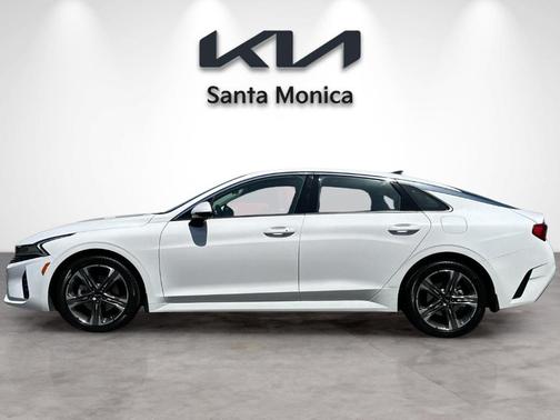 Glacial White Pearl 2021 Kia K5 EX
