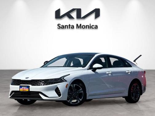 Glacial White Pearl 2021 Kia K5 EX