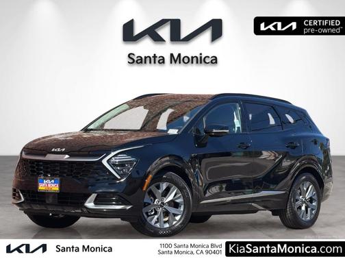 Ebony Black 2025 Kia Sportage SX