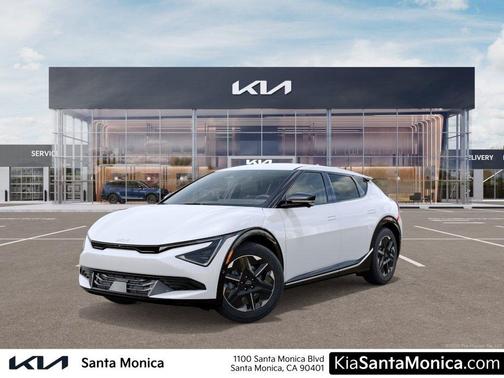 Glacier White 2026 Kia EV6 Wind