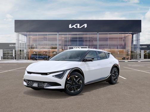 Glacier White 2026 Kia EV6 Wind