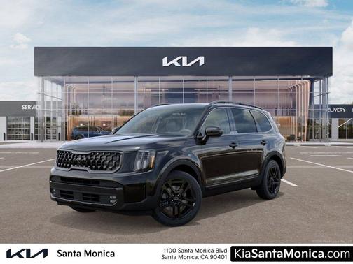Ebony Black 2025 Kia Telluride SX-Prestige X-Line