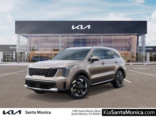 Sand 2026 Kia Sorento Plug-In Hybrid EX