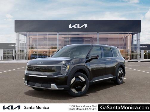 Ebony Black 2026 Kia EV9 Light Short Range