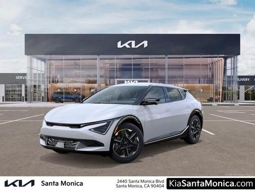 Glacier White Pearl 2025 Kia EV6 Wind