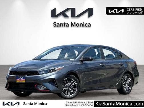 Gravity Gray 2023 Kia Forte GT-Line