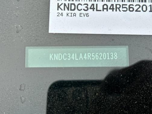 Gravity Blue 2024 Kia EV6 Light