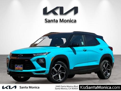 Oasis Blue 2022 Chevrolet Trailblazer RS
