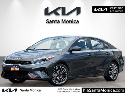 Gravity Gray 2024 Kia Forte GT
