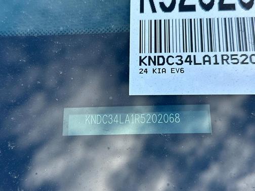 Gray 2024 Kia EV6 Wind