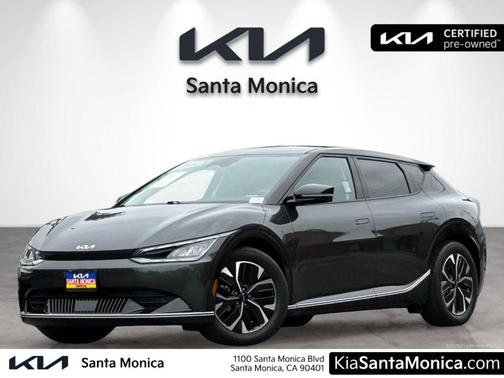 Gray 2024 Kia EV6 Wind