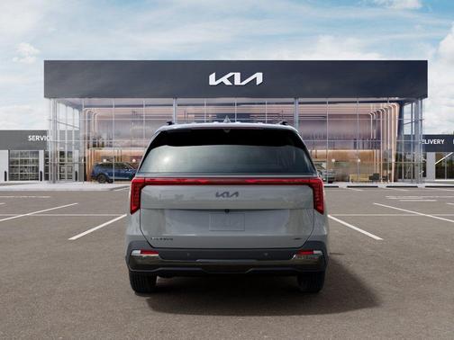 Ceramic Silver 2026 Kia Carnival Hybrid SX Prestige
