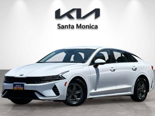 Glacial White Pearl 2021 Kia K5 LXS