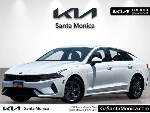 Glacial White Pearl 2021 Kia K5 LXS