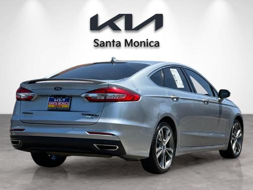 Silver Metallic 2020 Ford Fusion Titanium