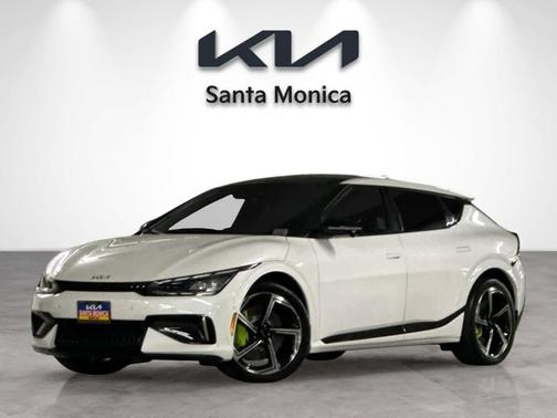 Snow White Pearl 2023 Kia EV6 GT