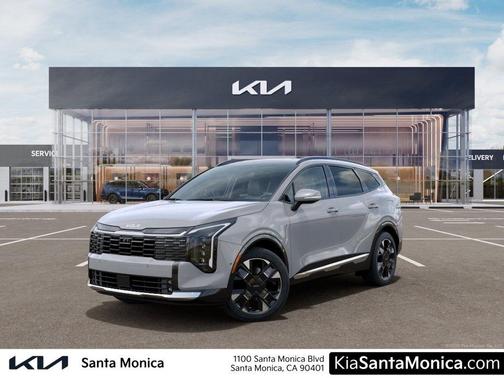 Wolf Gray 2026 Kia Sportage Hybrid SX-Prestige