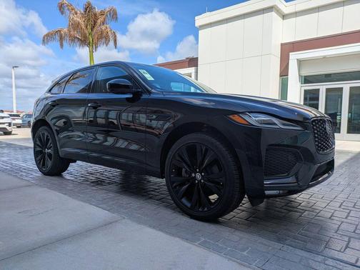 Santorini Black Metallic 2026 Jaguar F-PACE R-Dynamic S P400 AWD Automatic