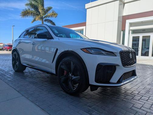 White 2026 Jaguar F-PACE SVR P550 AWD Automatic