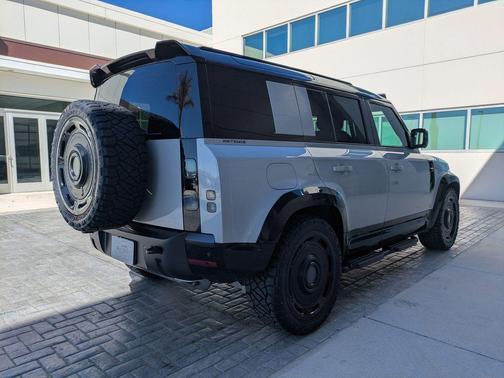 Gray 2026 Land Rover Defender P400 X-Dynamic SE