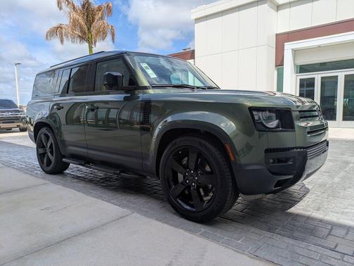 Woolstone Green Metallic 2026 Land Rover Defender P300 S