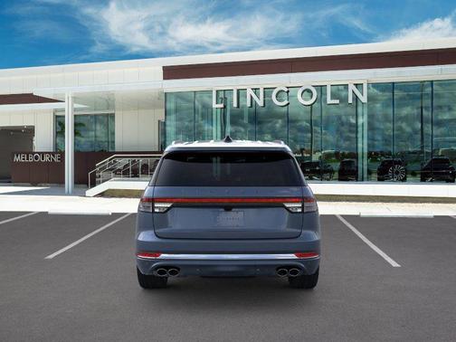 Whisper Blue Metallic Clearcoat 2026 Lincoln Aviator Black Label AWD
