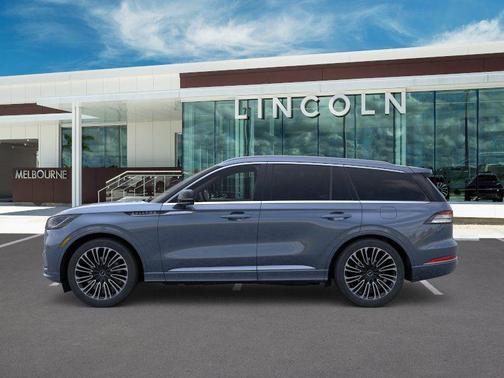 Whisper Blue Metallic Clearcoat 2026 Lincoln Aviator Black Label AWD