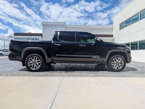 Midnight Black Metallic 2024 Toyota Tundra Hybrid 1794 Edition