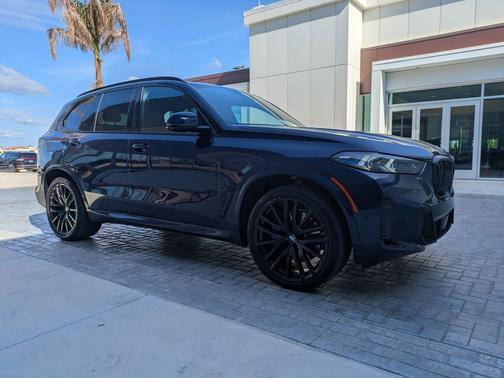 Blue 2024 BMW X5 sDrive40i