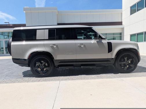 Gray 2026 Land Rover Defender P400 X-Dynamic SE