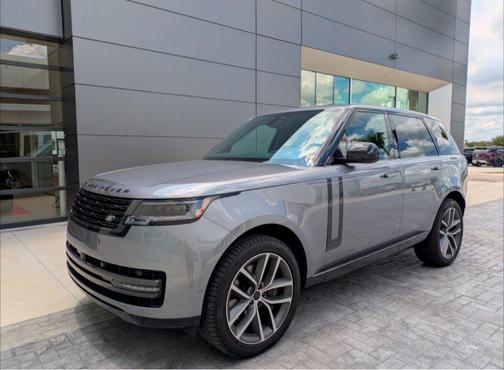Gray Metallic 2026 Land Rover Range Rover P550e Autobiography