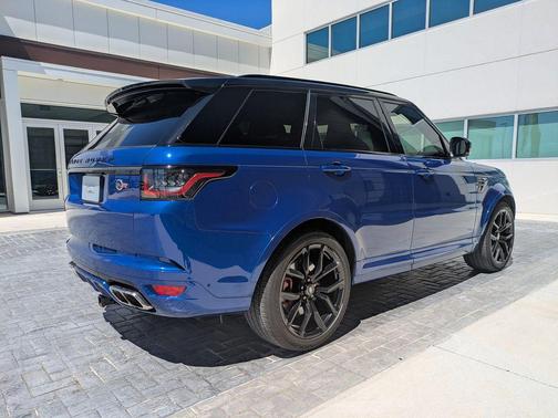 Blue 2020 Land Rover Range Rover Sport SVR