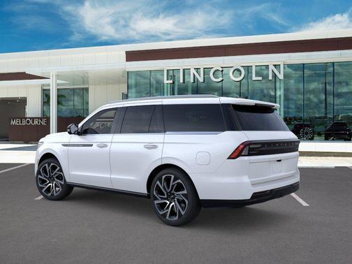 White 2026 Lincoln Navigator Black Label