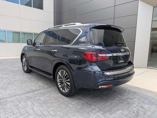 Blue 2021 INFINITI QX80 SENSORY