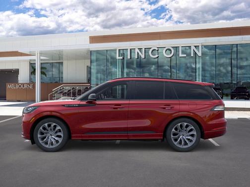 Red 2026 Lincoln Aviator Premiere AWD