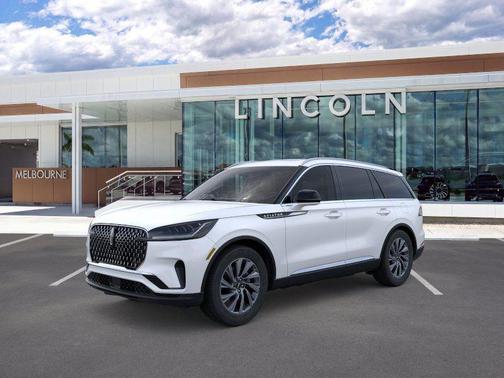 White 2026 Lincoln Aviator Premiere