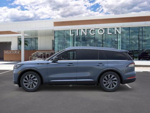 Blue Metallic 2026 Lincoln Aviator Premiere AWD