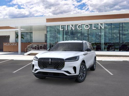 White Metallic 2026 Lincoln Aviator Premiere AWD