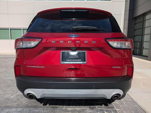 Rapid Red Metallic Tinted Clearcoat 2022 Ford Escape Titanium