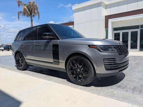 Gray 2020 Land Rover Range Rover 3.0L V6 Supercharged HSE