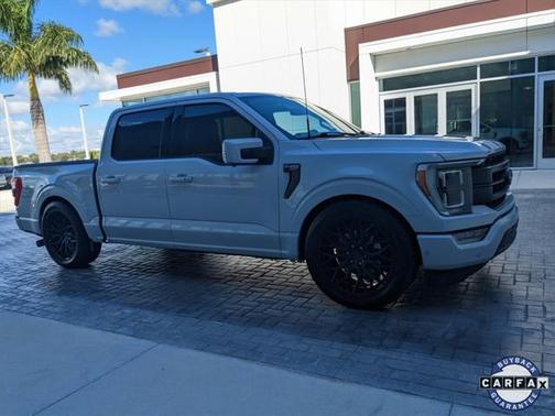 Space White Metallic 2022 Ford F-150 Lariat