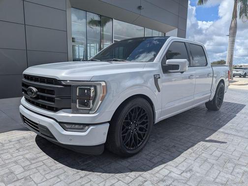 Space White Metallic 2022 Ford F-150 Lariat