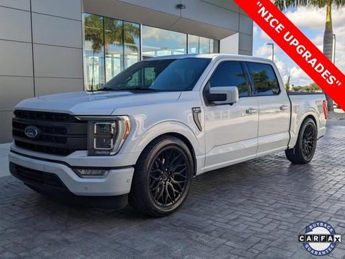 Space White Metallic 2022 Ford F-150 Lariat