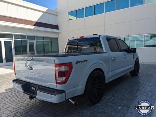 Space White Metallic 2022 Ford F-150 Lariat