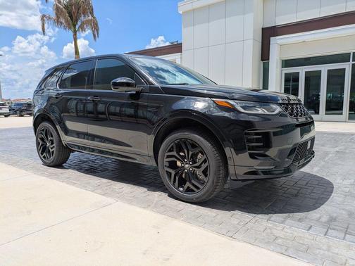 Santorini Black Metallic 2026 Land Rover Discovery Sport Landmark