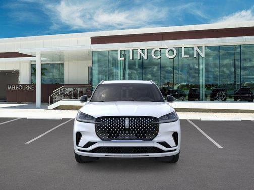 White 2026 Lincoln Aviator Black Label AWD