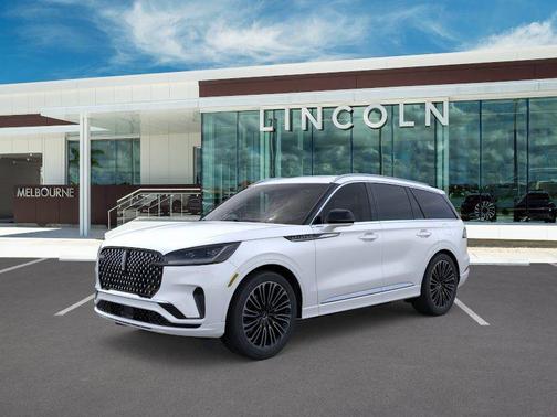 White 2026 Lincoln Aviator Black Label AWD